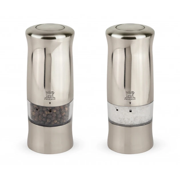 Vente flash ✔️ Duo Moulin à Poivre et Sel Electrique Zeli 14 cm Peugeot ???? 2 Vente flash ✔️ Duo Moulin à Poivre et Sel Electrique Zeli 14 cm Peugeot ????