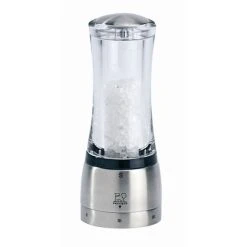 Vente flash ⭐ Moulin à Sel Daman U'Select 16 cm Transparent-Inox Peugeot ⭐